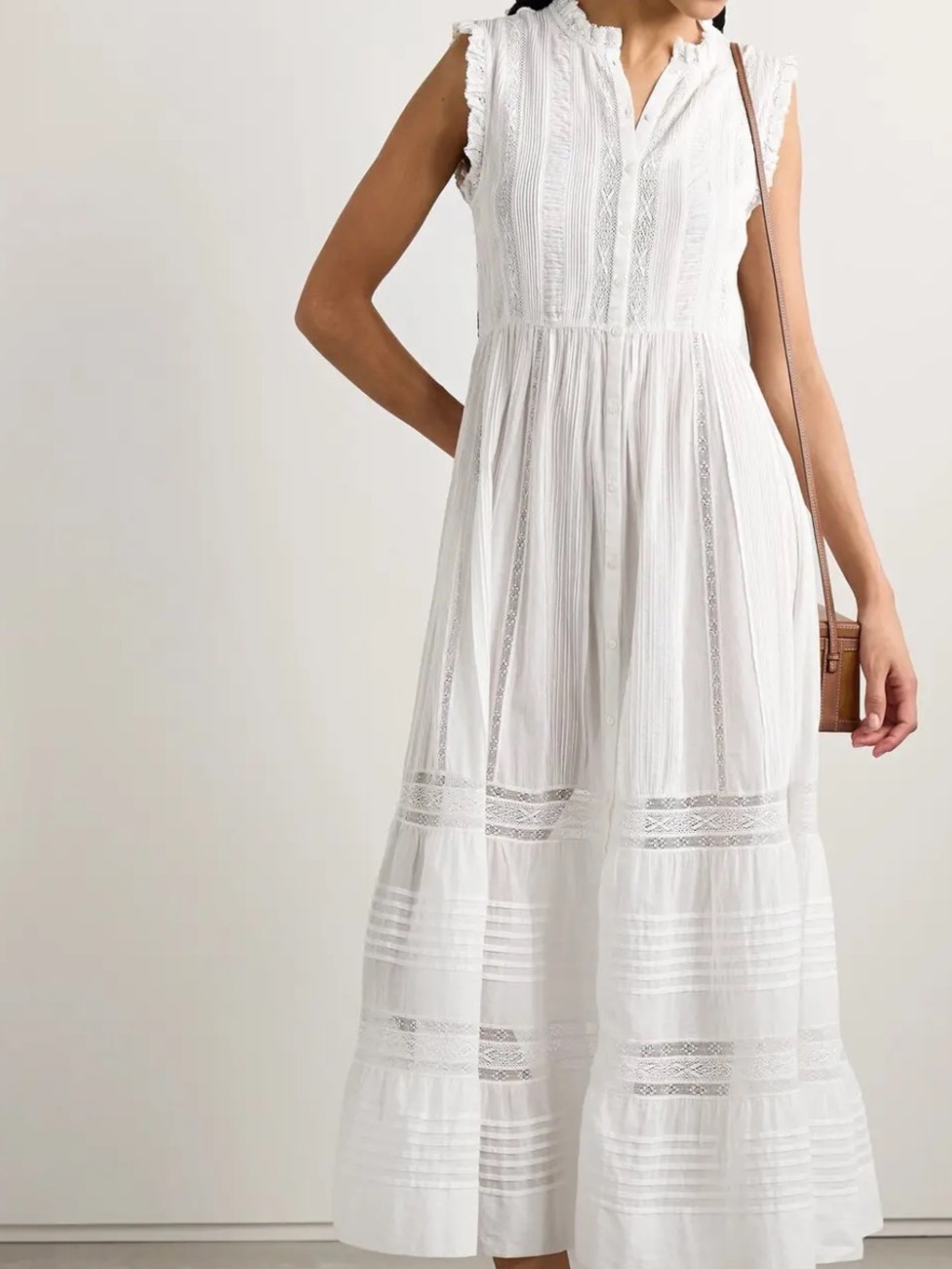 Doen Helaine Dress in Salt XS NWT